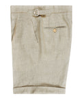 100% Linen Suiting Muslin Shorts