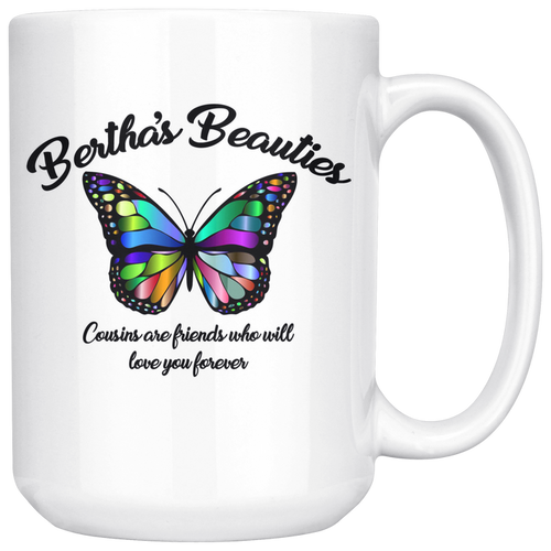 15 oz. Bertha's Beauties Mugs