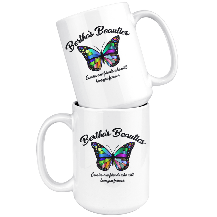 15 oz. Bertha's Beauties Mugs