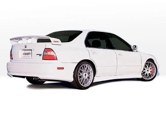 1994-1997 Honda Accord 2 doors POLYURETHANE Black Side Skirts-1