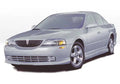 2000-2003 Lincoln Ls 4 doors POLYURETHANE Black Side Skirts-1
