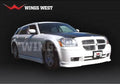 2005-2007 Dodge Magnum POLYURETHANE Black Side Skirts-1