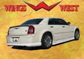 2005-2010 Chrysler 300 300C POLYURETHANE Black Side Skirts-1