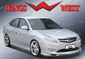 2009-2010 Hyundai Elantra POLYURETHANE Black Side Skirts-1