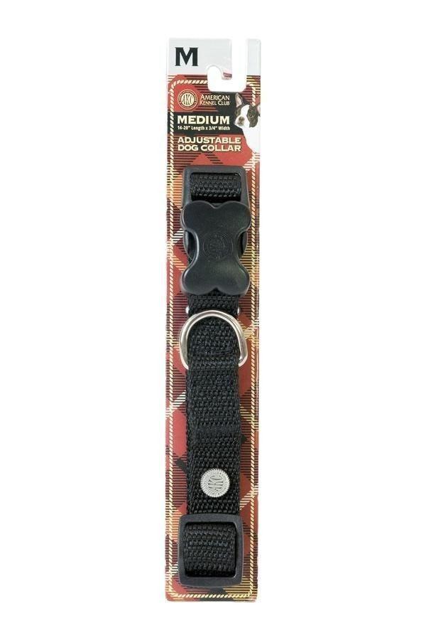 AKC Adjustable Nylon Dog Collar