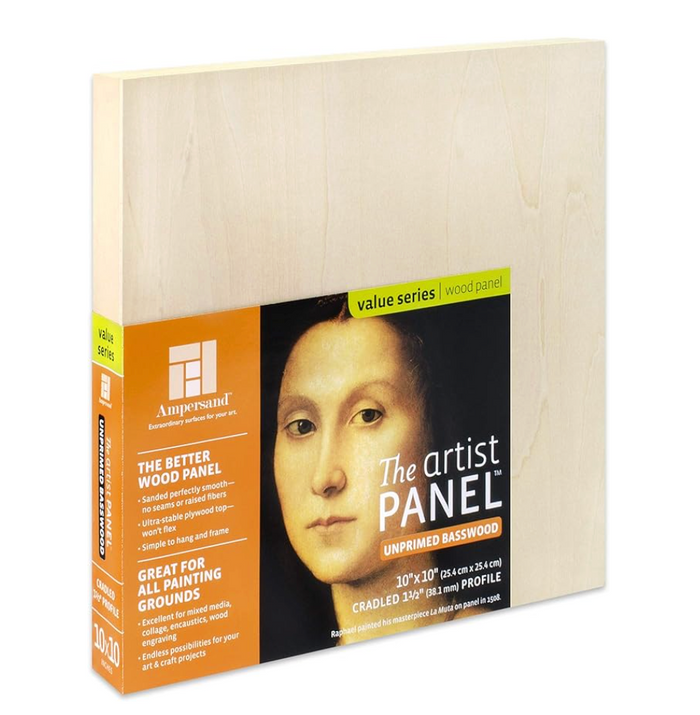 Ampersand Unprimed Basswood Panels