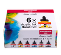Amsterdam Acrylic Ink 6-Color Set