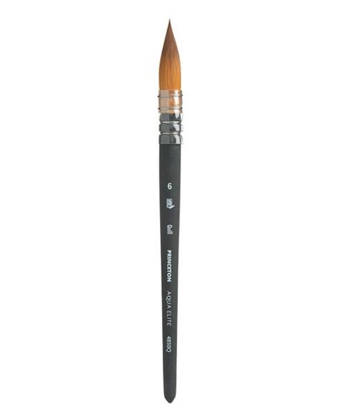 AquaElite Synthetic Kolinsky Brushes - Quill