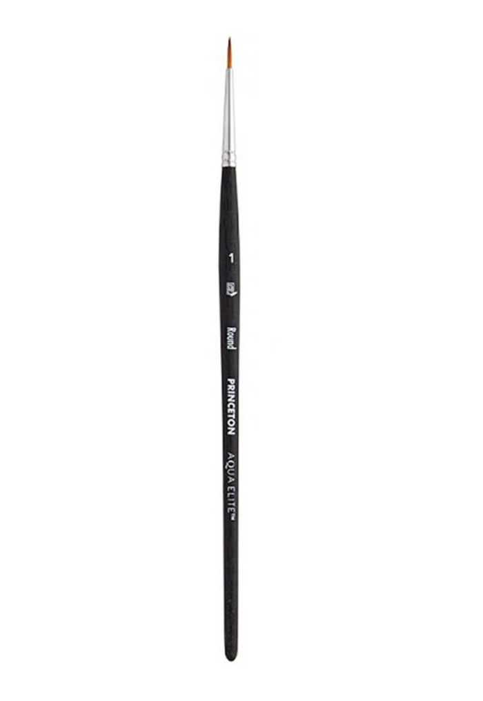 AquaElite Synthetic Kolinsky Brushes - Round