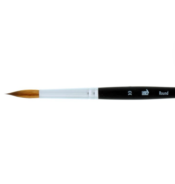 AquaElite Synthetic Kolinsky Brushes - Round