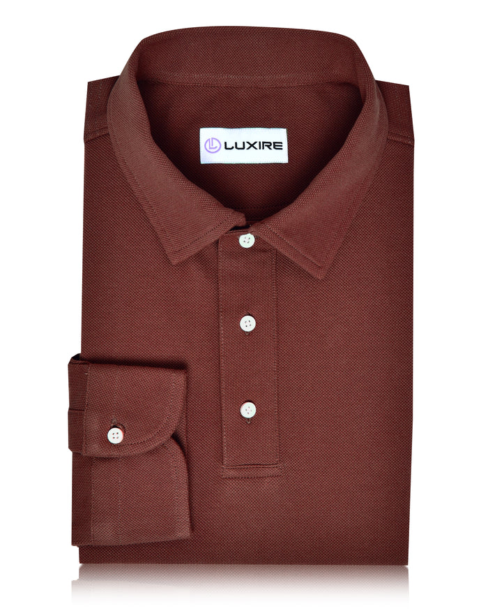 Aria Rust Polo