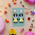 Badger Earrings