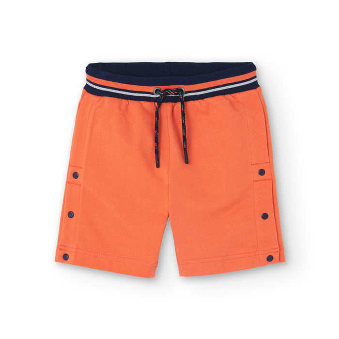 Bermuda De Felpa Naranja Para Niño BOBOLI