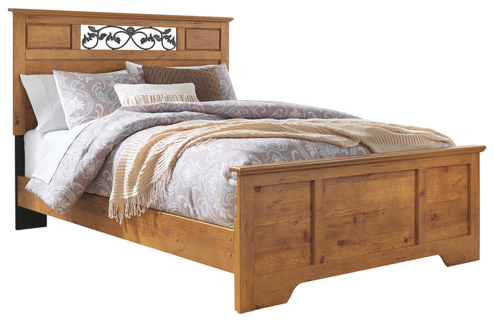 Bittersweet B219B13 Light Brown Queen Panel Bed