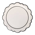 Black Edged Paper Plates 9" - bubblegum market