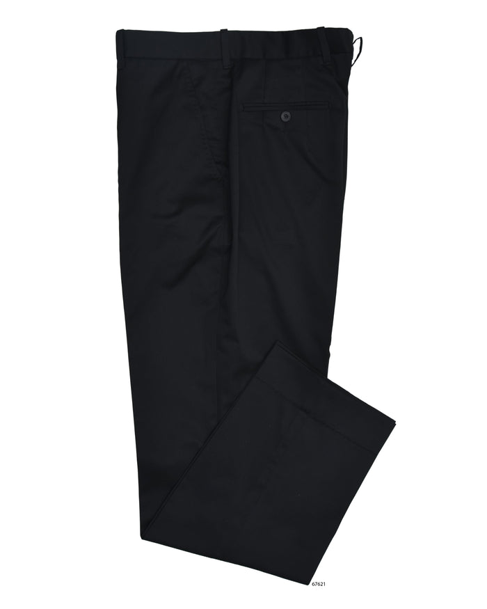 Black Twill Dress Pant
