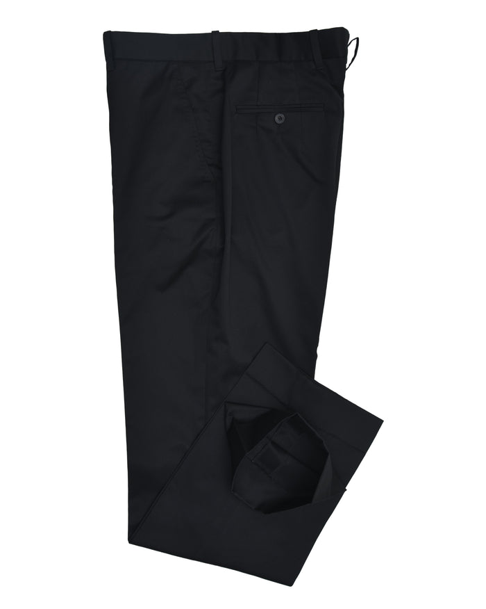 Black Twill Dress Pant