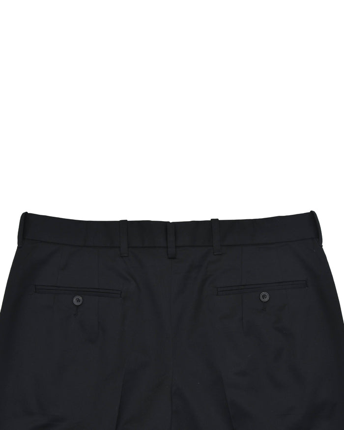 Black Twill Dress Pant