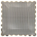 Black & White Striped Square Plates 11" - bubblegum market