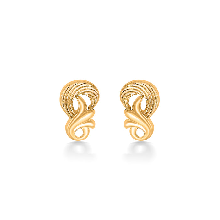 Blossom Aura Yellow Gold Kids Earring