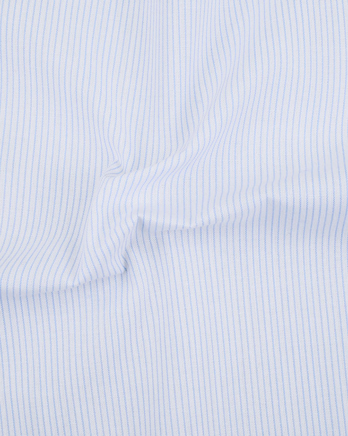 Blue Pinstripes Dress Shirt