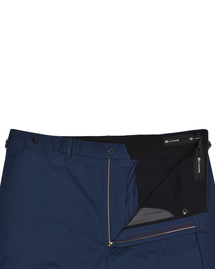 Blue Stretchable chino