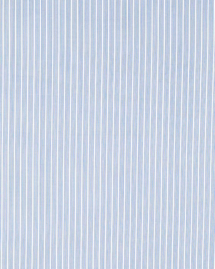 Blue White Striped Business Shirt