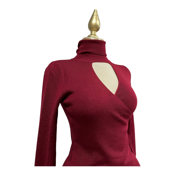 Blusa Asimétrica Rojo Para Dama MUSSI