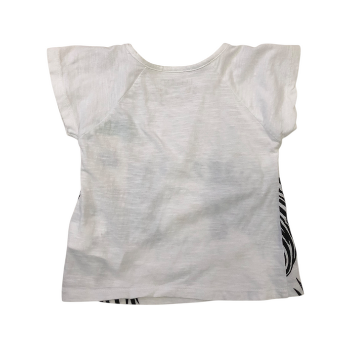 Blusa Cebra Color Blanco Losan
