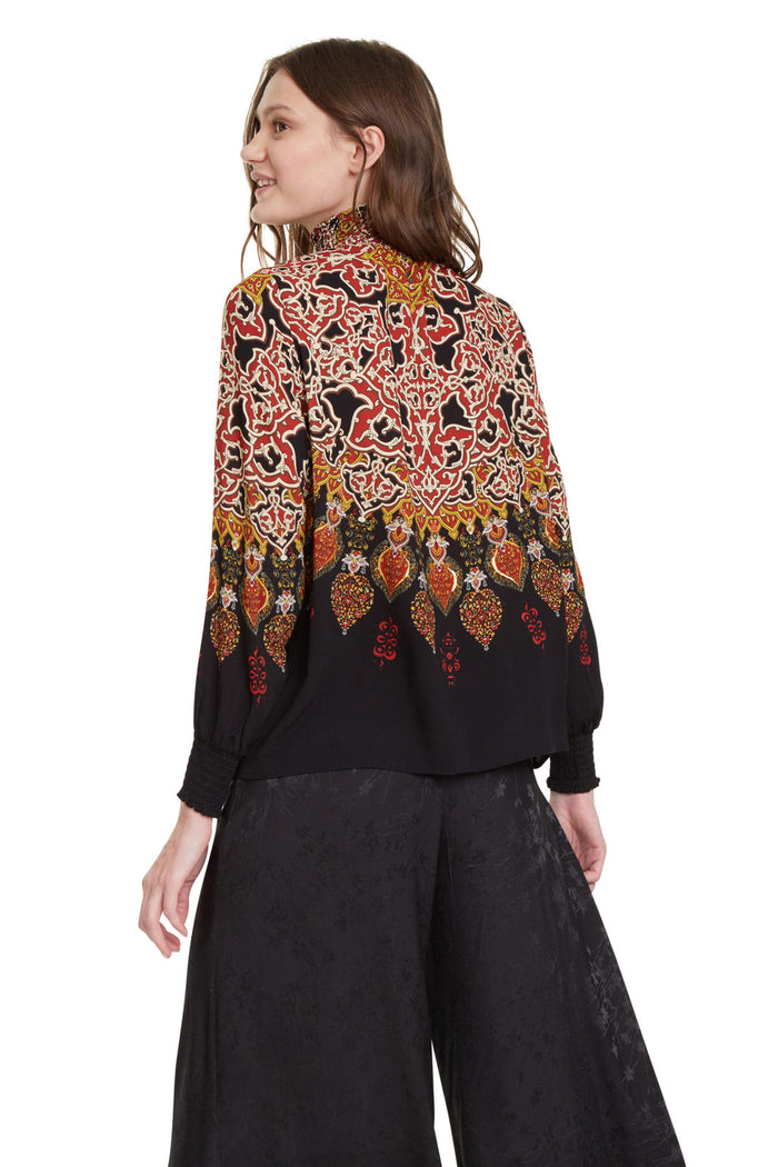 Blusa Estampada Manga Larga DESIGUAL