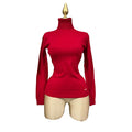 Blusa Rojo Cuello Alto Para Dama MUSSI