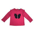 Blusa Rosa Con Parche Mariposa Bebé Niña Losan