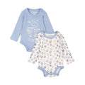 Body 2 Piezas Azul “Shhh! Don’t Be Afraid They Are Just Monsters” Niño Losan