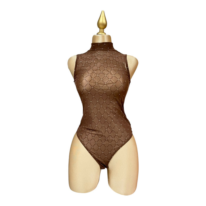 Body Rombo Café Para Dama OM