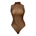 Body Rombo Café Para Dama OM