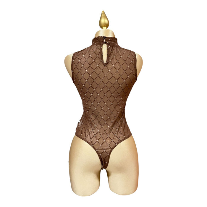 Body Rombo Café Para Dama OM