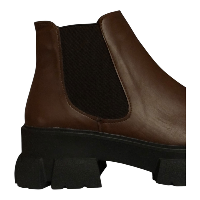 Bota Sintético Color Cleveland Madera Para Dama MULIER