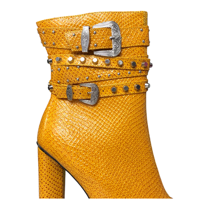 Botas Cinamon Mostaza Para Dama AP