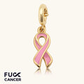 Breast Cancer Ribbon Charm