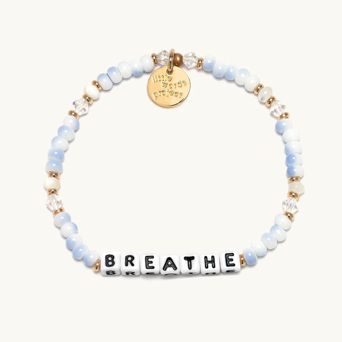 Breathe- Little Words Project Bracelet