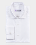 Brembana 2-Ply Giza White Broadcoth Shirt