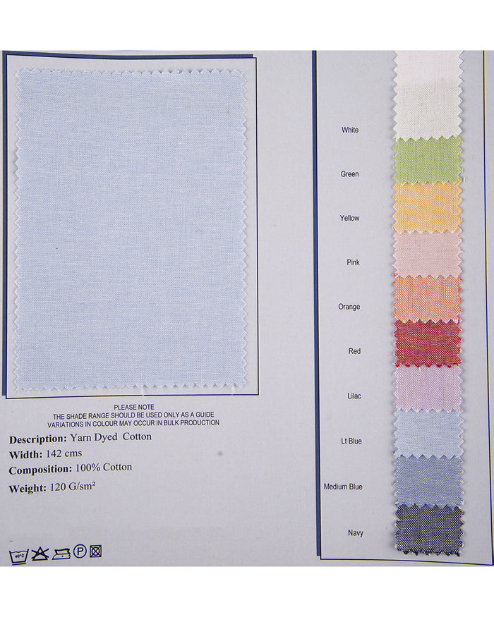 Brisbane Moss Chambray - Yellow