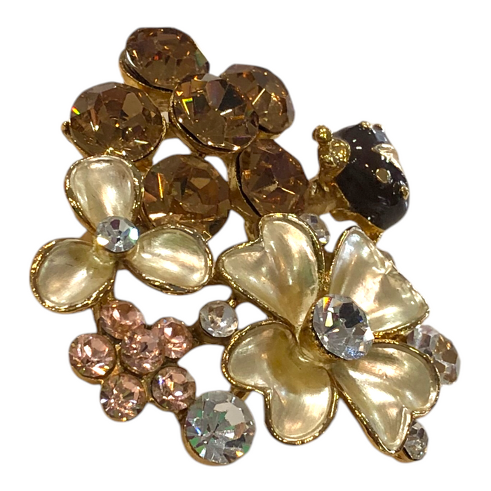 Broche Para Ropa De Mujer Flores