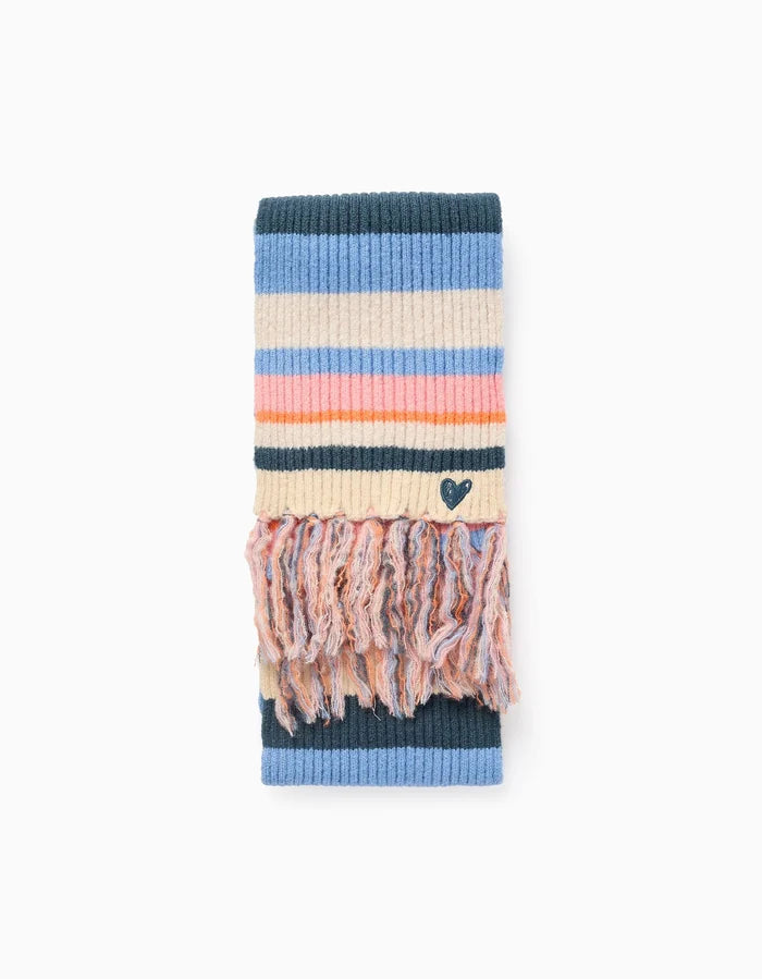 Bufanda Acanalada A Rayas Para Niña Multicolor ZIPPY