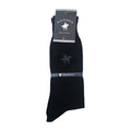 Calcetines Color Liso Negro Rock Hampton Polo Team