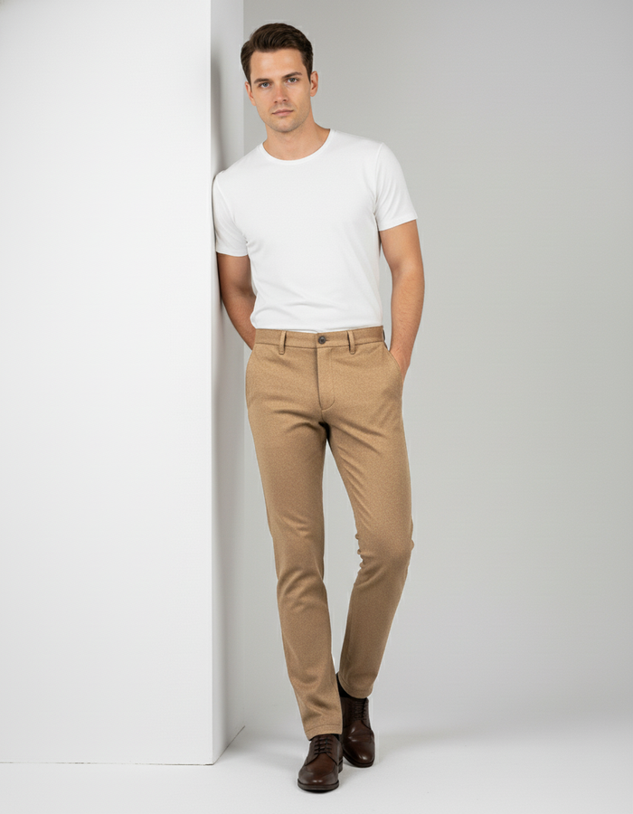 Camel Wool Chino