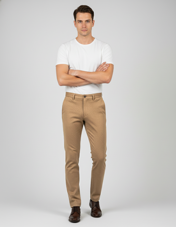 Camel Wool Chino