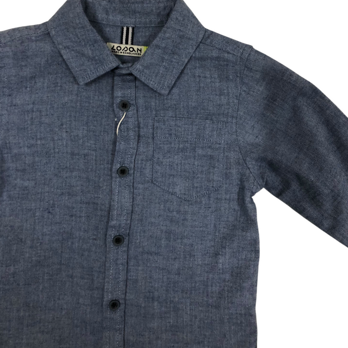Camisa Azul Para Bebé Niño Losan