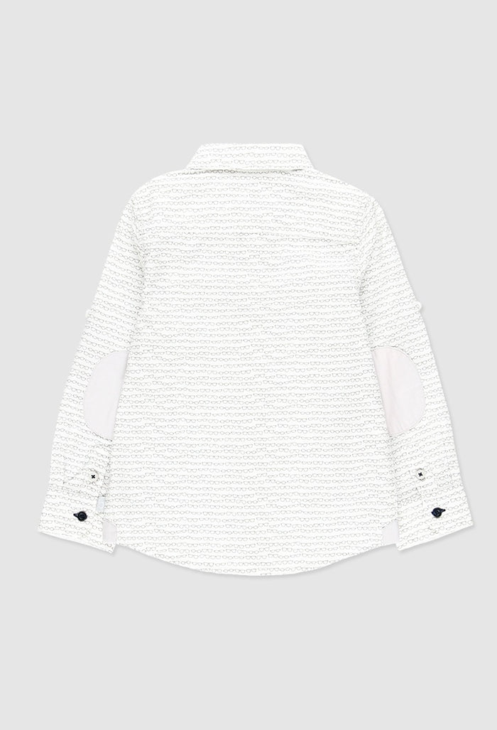 Camisa con estampado de gafas para niño BOBOLI