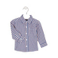 Camisa De Cuadritos Azul Bebé Niño Losan
